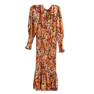 Floral Long Sleeve Dress